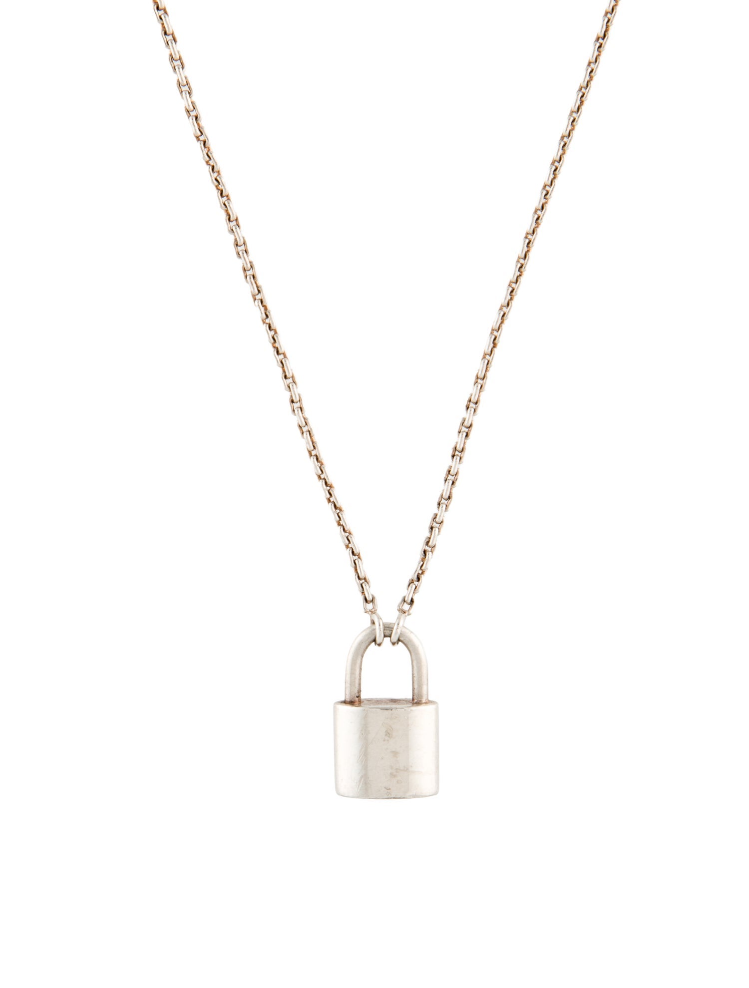 Louis Vuitton Lockit Pendant Necklace