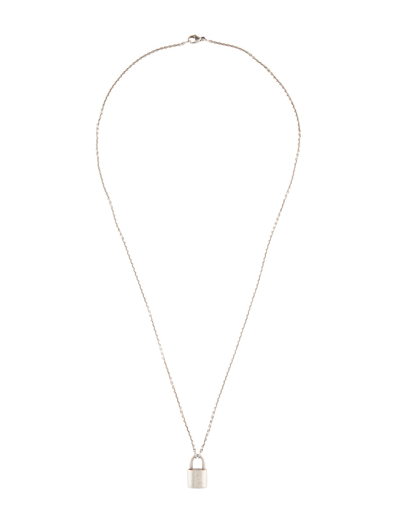 Louis Vuitton Lockit Pendant Necklace