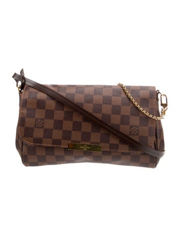 Louis Vuitton Crossbody Bags Damier Ebene Favorite MM