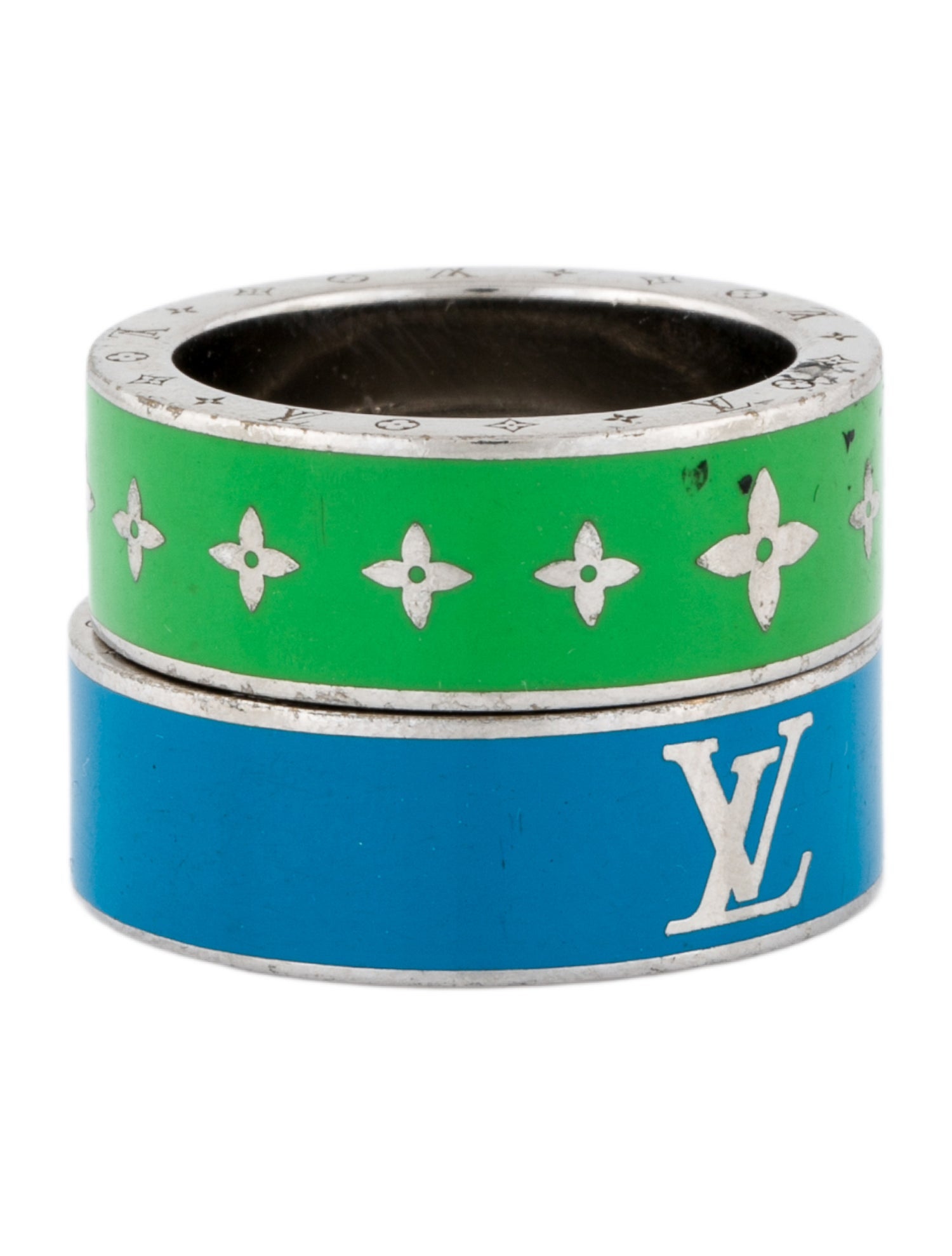 Louis Vuitton Enamel Ring Set
