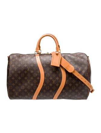 Louis Vuitton LV Monogram Keepall Bandouliere 50