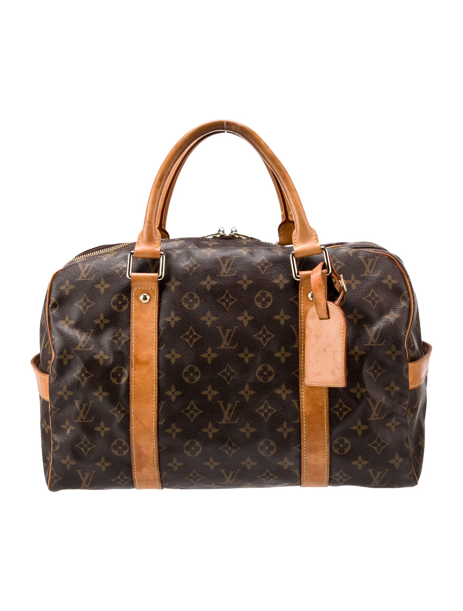Louis Vuitton Coated Canvas Weekender Bag