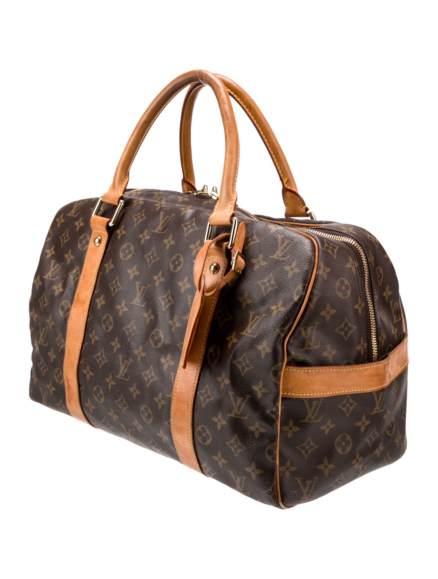 Louis Vuitton Coated Canvas Weekender Bag