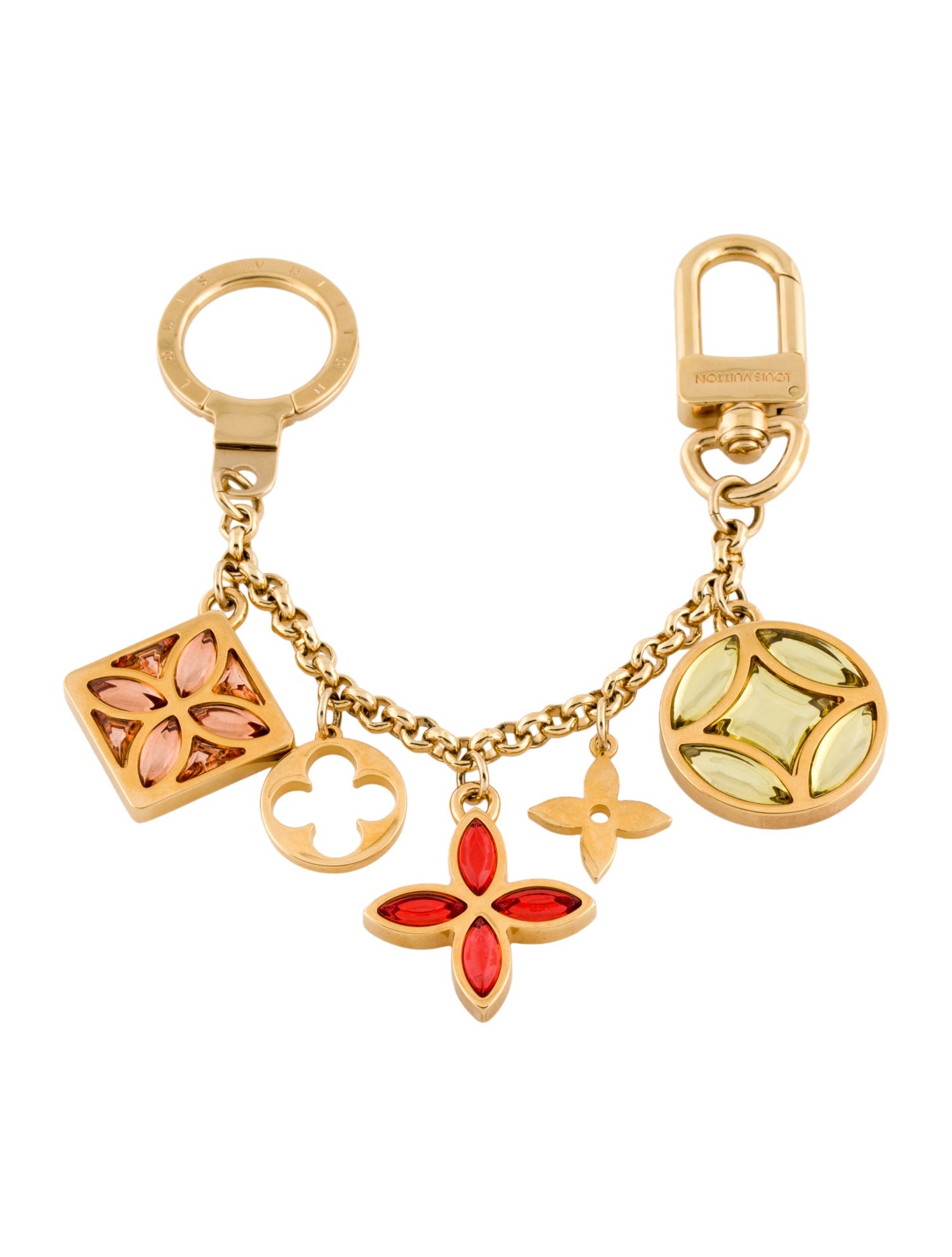 Jacquemus Leather Mini Handbag Keychain - White Keychains