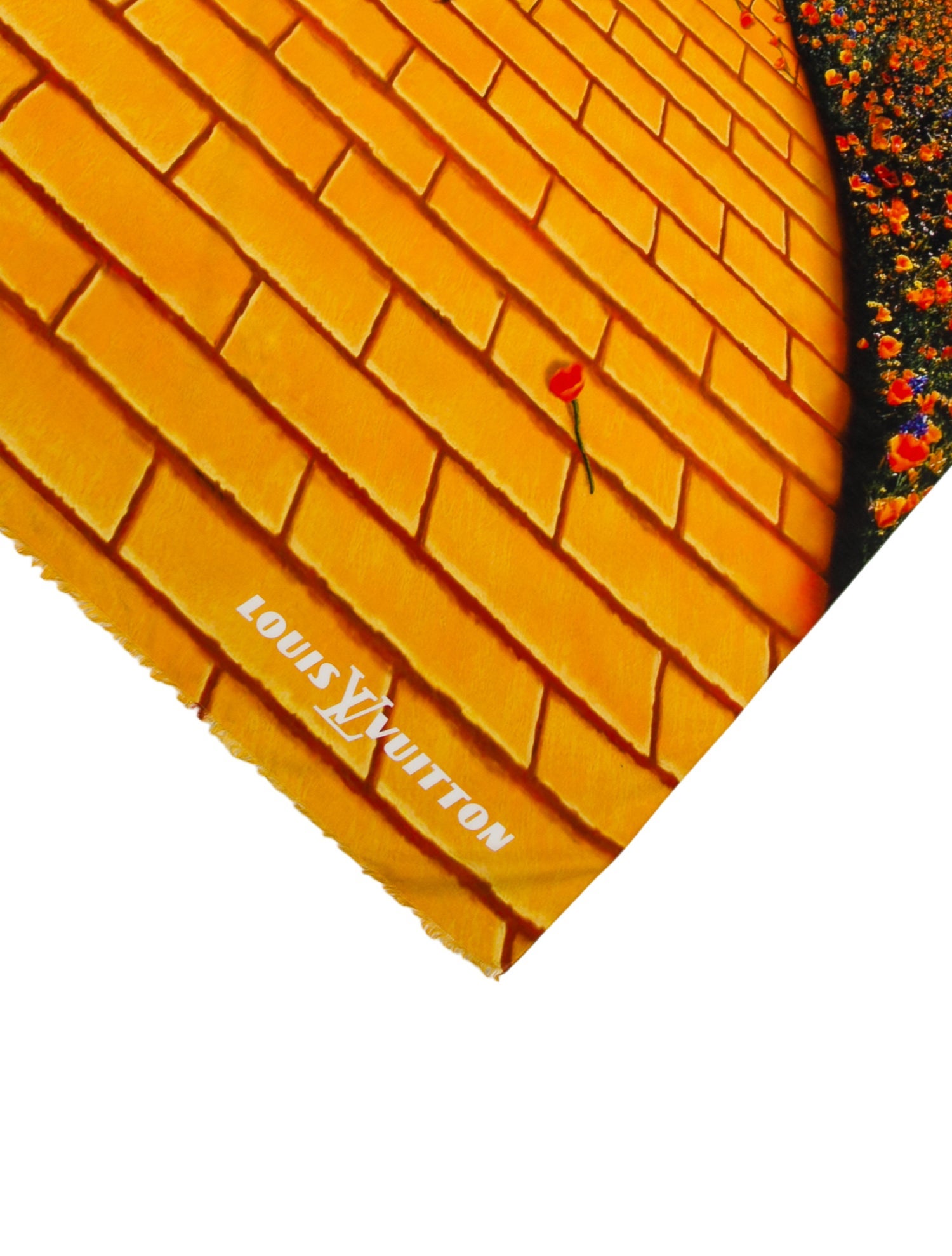 Louis Vuitton Wizard of Oz Brick Road Silk Shawl