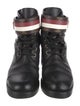 Louis Vuitton LV Monogram Leather Combat Boots