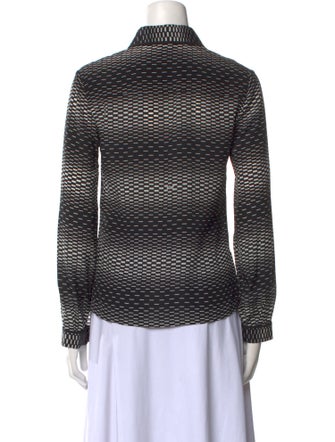 Louis Vuitton 2020 Silk Button-Up Top