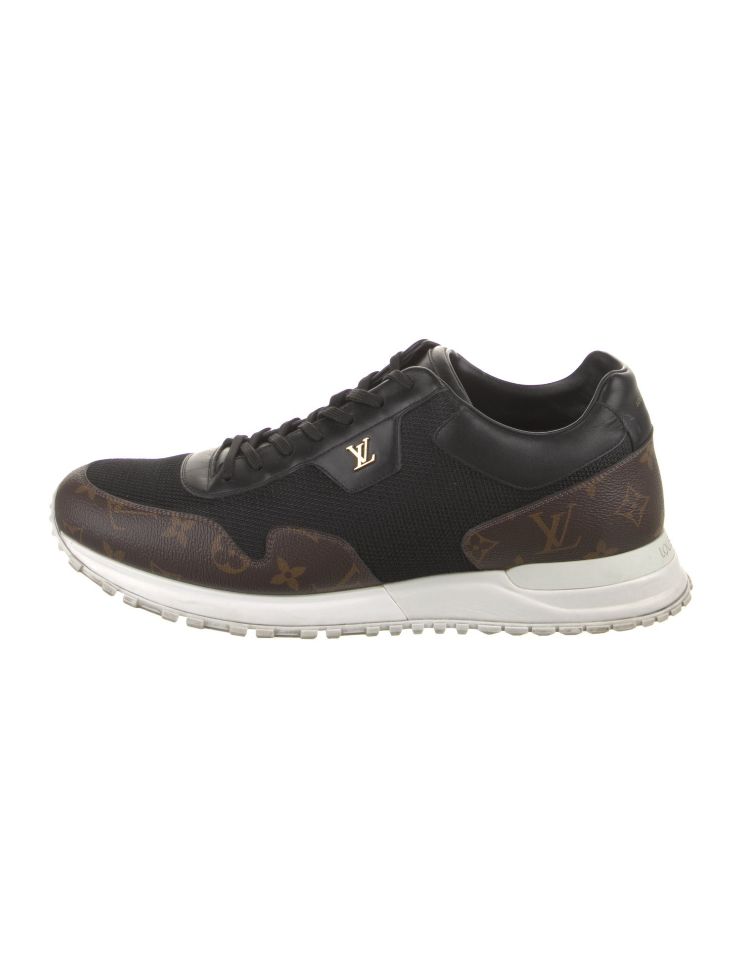 【希少】 LOUIS VUITTON Colorblock Pattern Athletic Sneakers Louis Vuitton Colorblock Pattern Sneakers - Black Sneakers