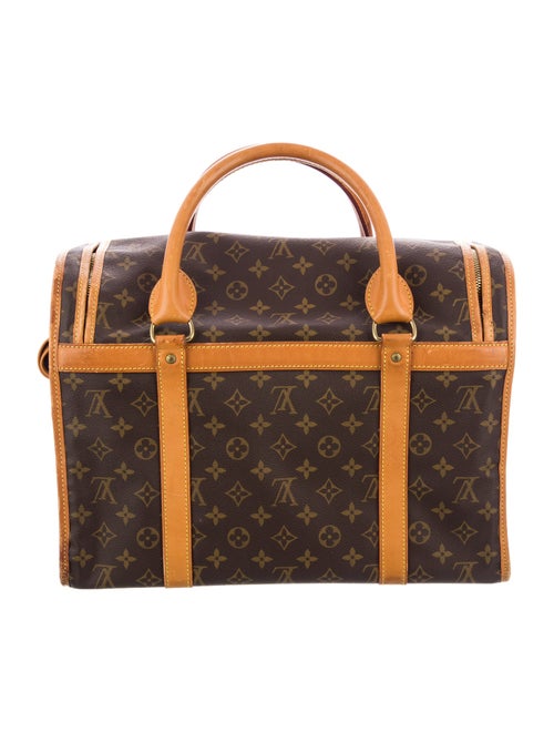 Louis Vuitton Monogram Sac Chien 40 Pet Carrier