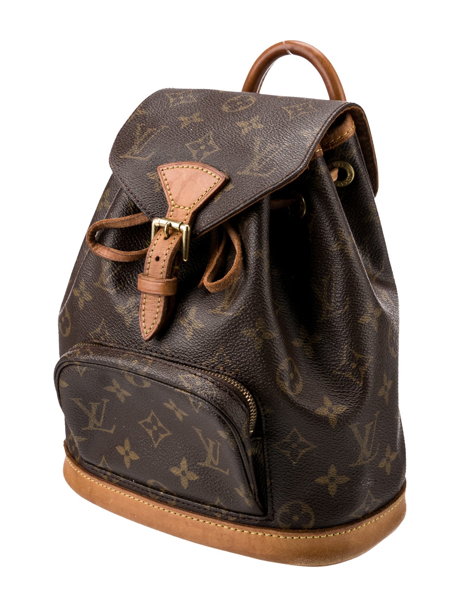 Louis Vuitton LV Monogram Montsouris MM Vintage