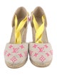 Louis Vuitton LV Monogram Canvas D'Orsay Pumps