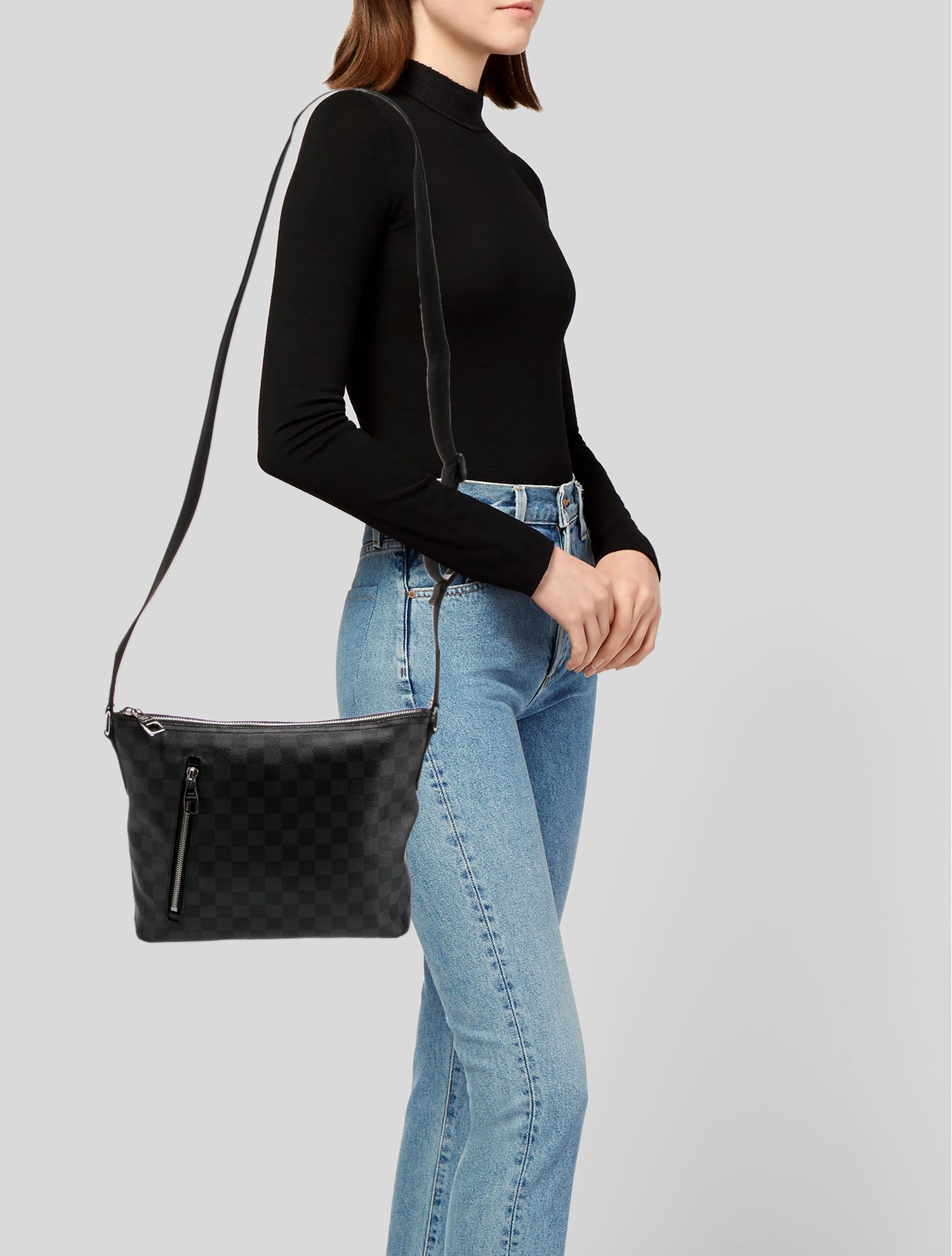 Louis Vuitton Damier Graphite Duomo Crossbody GM