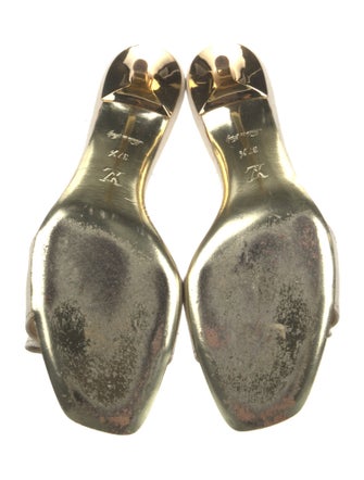 Louis Vuitton Canvas Slides