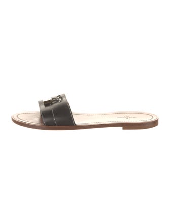 Louis Vuitton Leather Slides