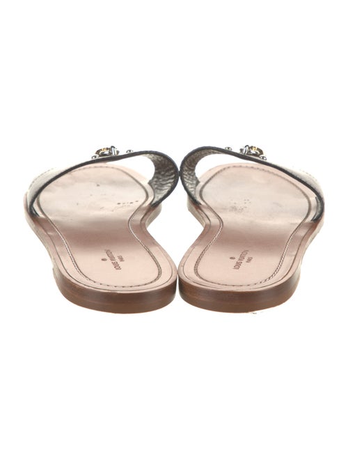 Louis Vuitton Leather Slides