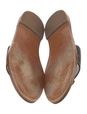 Louis Vuitton Leather Slides