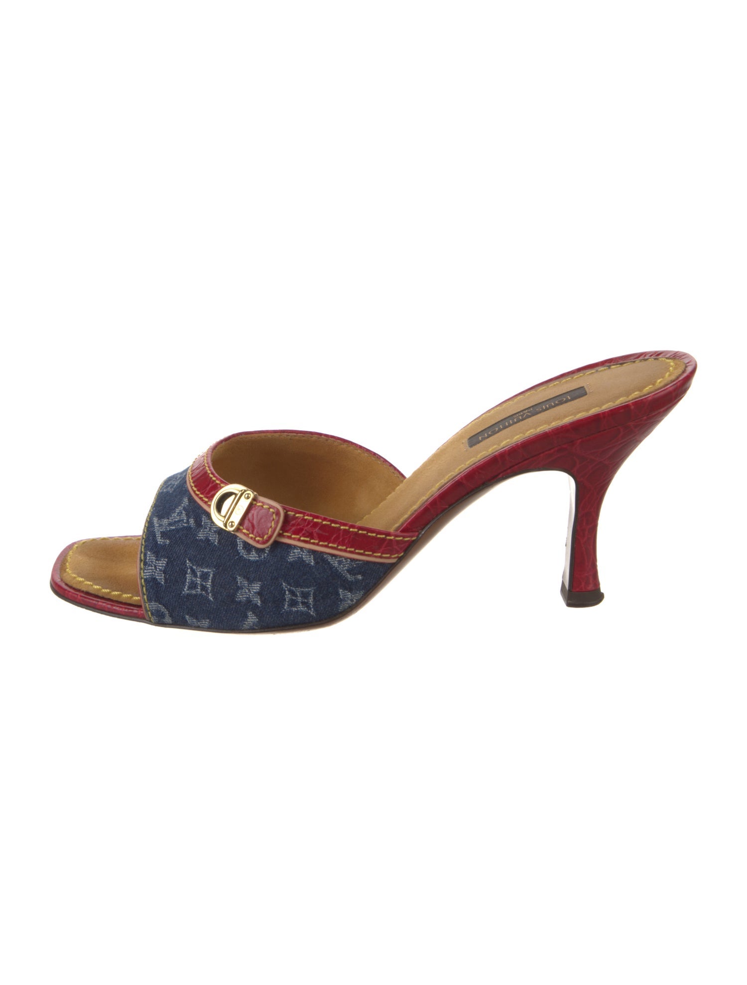 Louis Vuitton 2019 New Wave Bom Dia Mule Sandals - Black