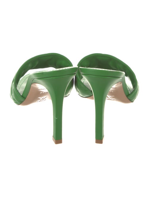 Louis Vuitton LV Monogram Leather Slides