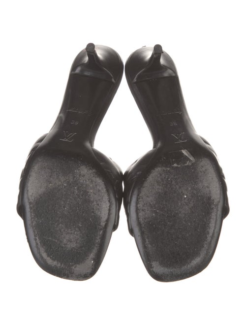 Louis Vuitton LV Monogram Leather Slides