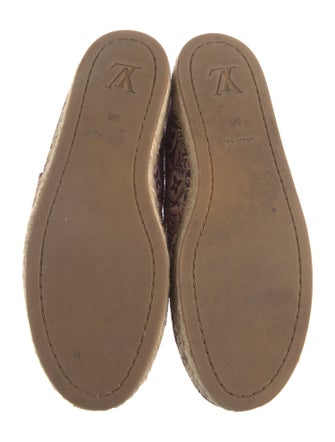 Louis Vuitton Canvas Printed Espadrilles