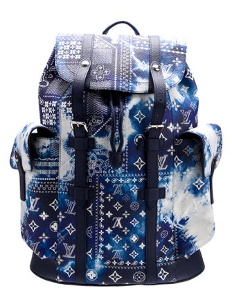 Louis Vuitton Coated Canvas Bandana Monogram Christopher MM