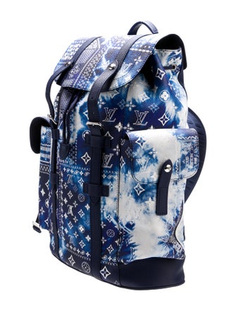 Louis Vuitton Coated Canvas Bandana Monogram Christopher MM