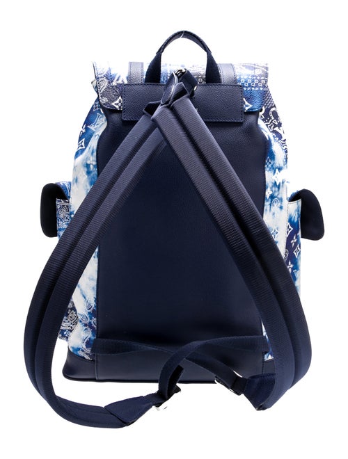 Louis Vuitton Coated Canvas Bandana Monogram Christopher MM