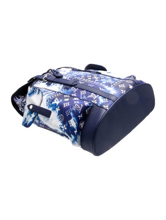 Louis Vuitton Coated Canvas Bandana Monogram Christopher MM