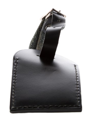 Louis Vuitton Bag Accessories Leather Luggage Tag