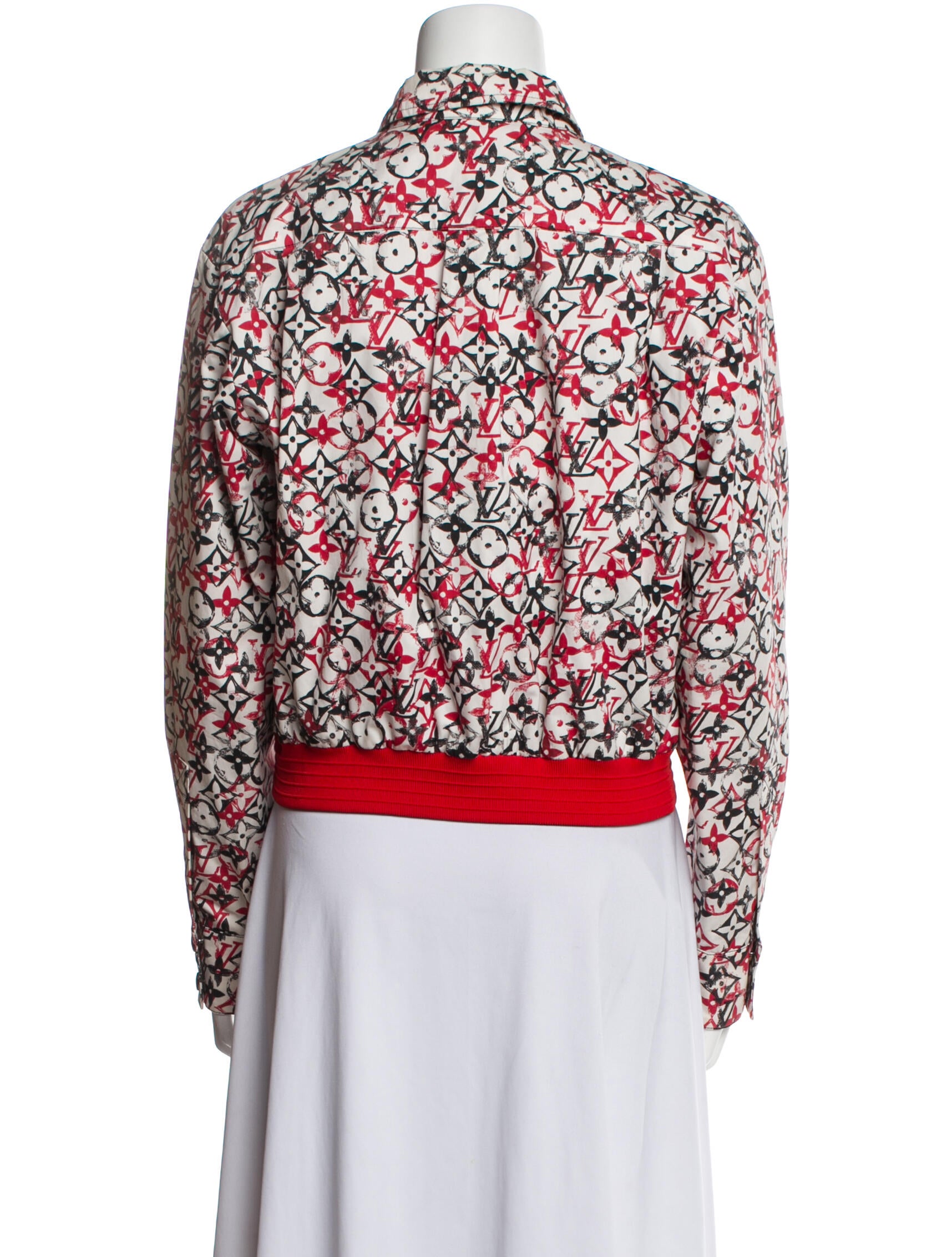 Louis Vuitton 2018 Printed Bomber Jacket