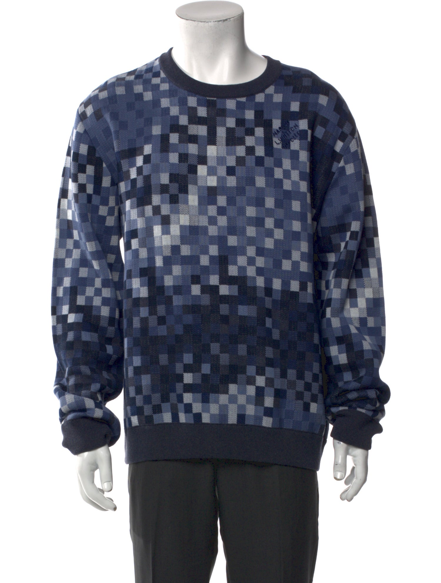 Louis Vuitton 2025 Signature Logo Pullover
