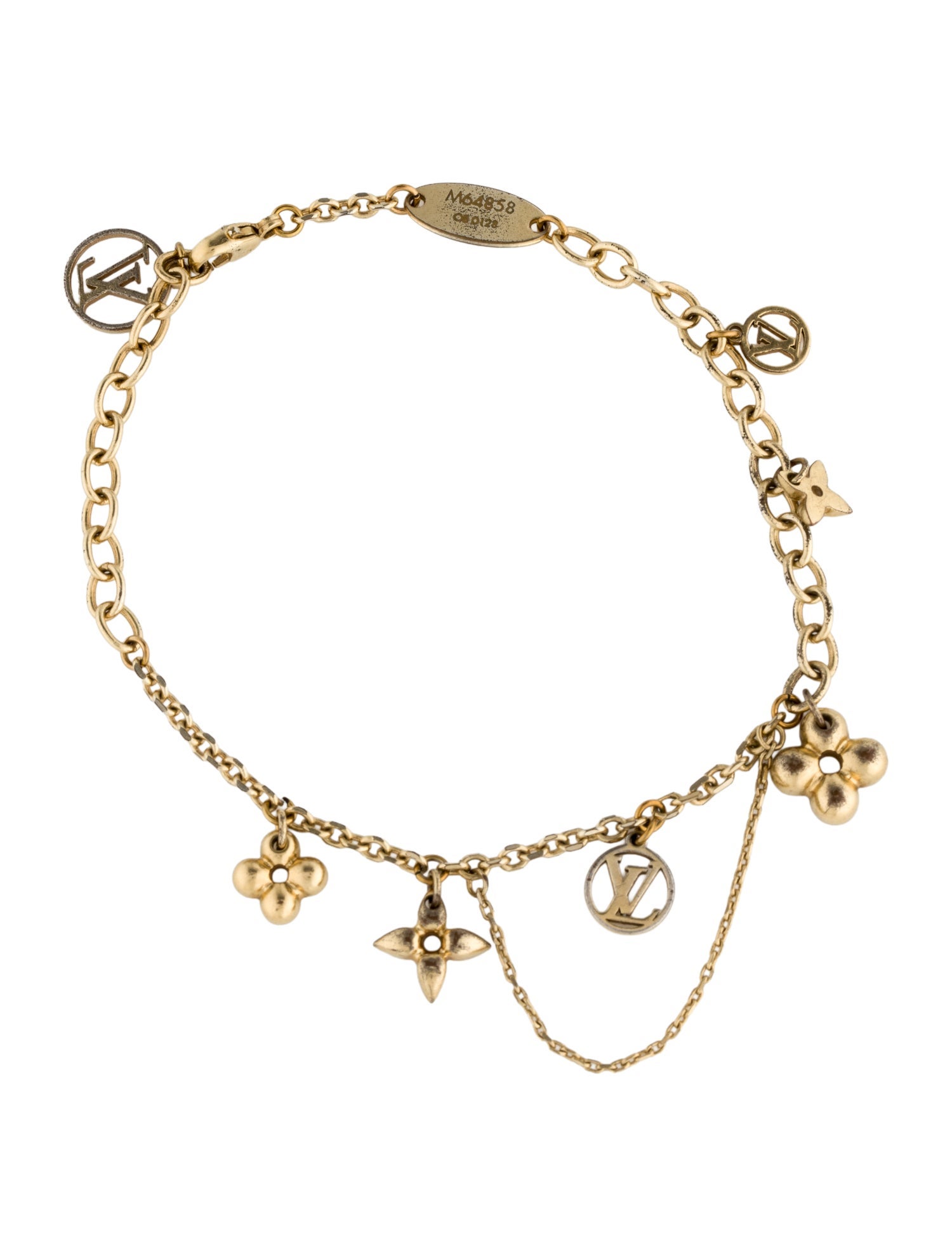 Louis Vuitton Blooming Supple Charm Bracelet