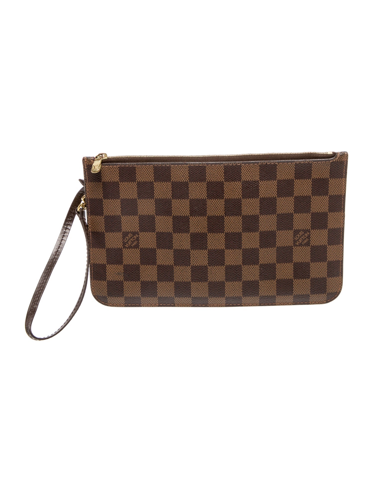 Louis Vuitton Damier Ebene Neverfull Pouch