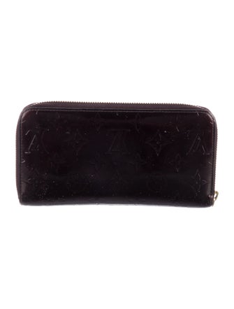 Louis Vuitton LV Monogram Vernis Patent Leather Zippy Wallet