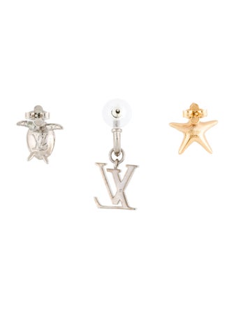 Louis Vuitton Enamel LV Aquatic Earring Set