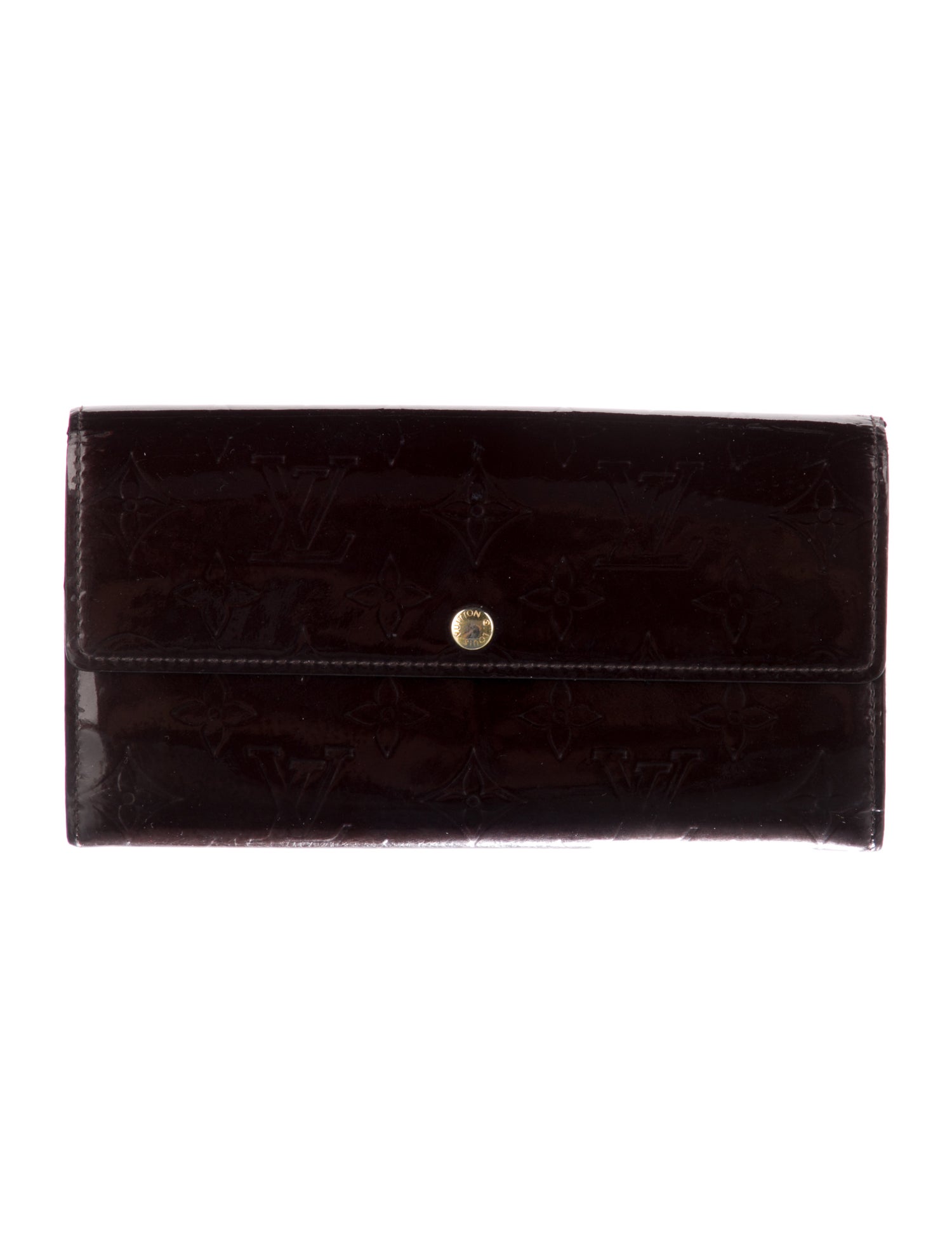 Louis Vuitton 2013 Vernis Patent Leather Sarah Wallet