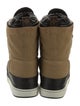 Louis Vuitton Canvas Lace-Up Boots