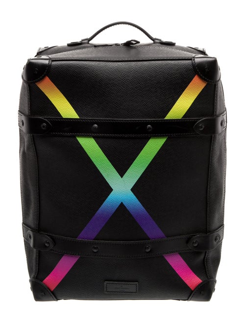 Louis Vuitton Leather Rainbow Soft Trunk Backpack
