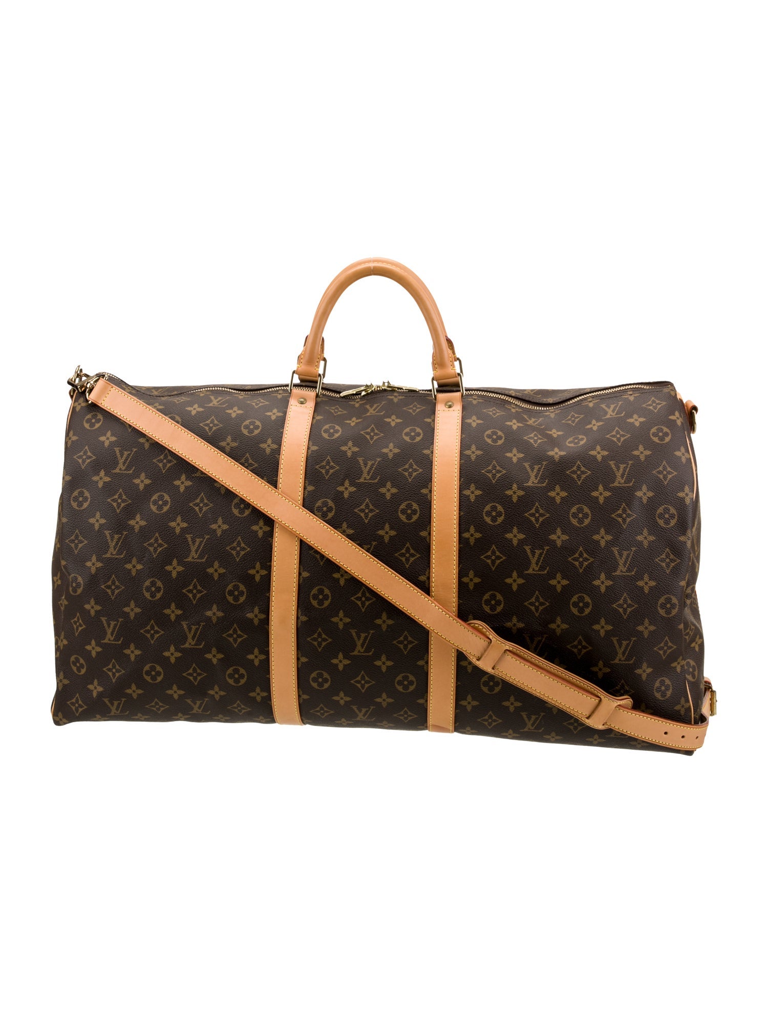 Louis Vuitton LV Monogram Keepall Bandouliere 60 Vintage
