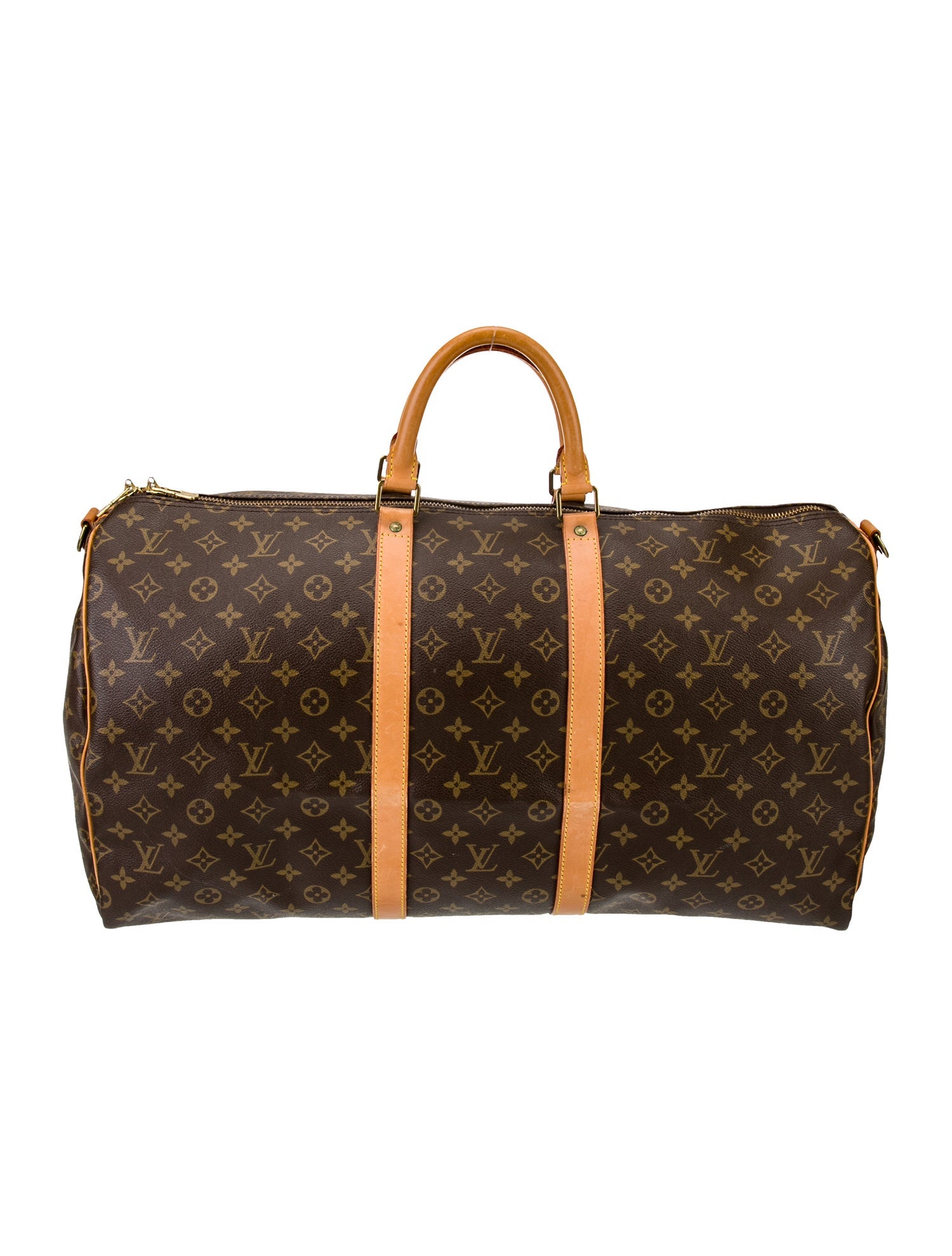 Louis Vuitton LV Monogram Keepall Bandouliere 55 Vintage