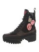Louis Vuitton Printed Combat Boots
