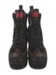 Louis Vuitton Printed Combat Boots