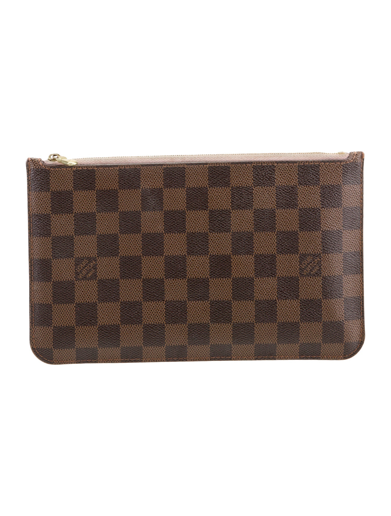 Louis Vuitton Damier Ebene Neverfull Pouch