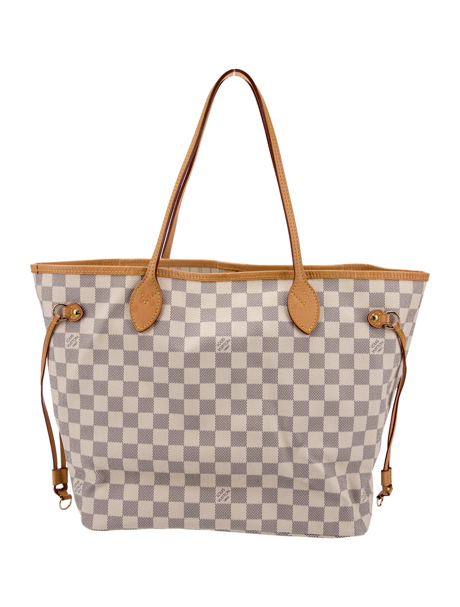 Louis Vuitton Damier Azur Neverfull w/Pouch MM