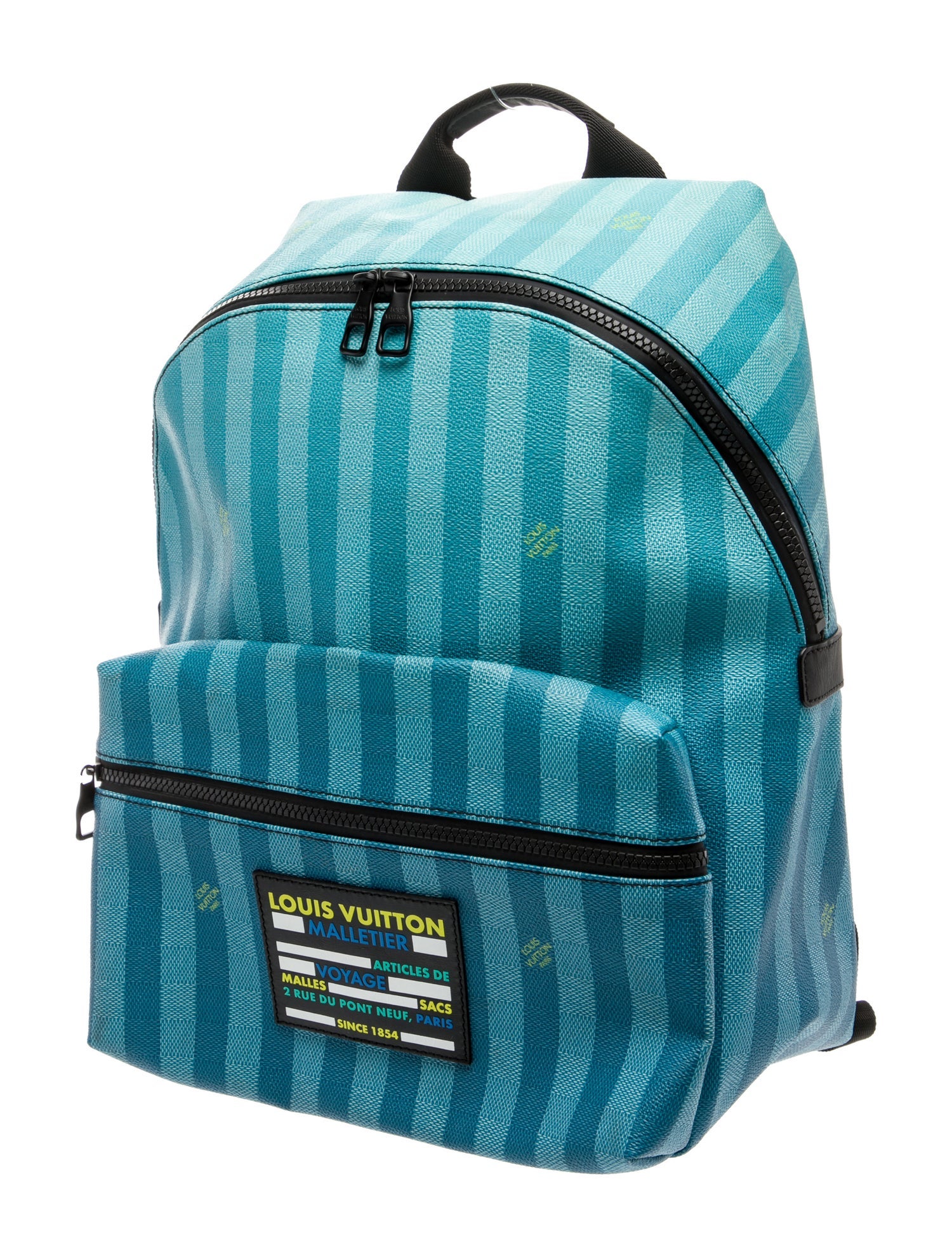 Louis Vuitton Coated Canvas Discovery Damier Stripes City