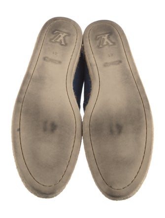 Louis Vuitton Denim Printed Espadrilles