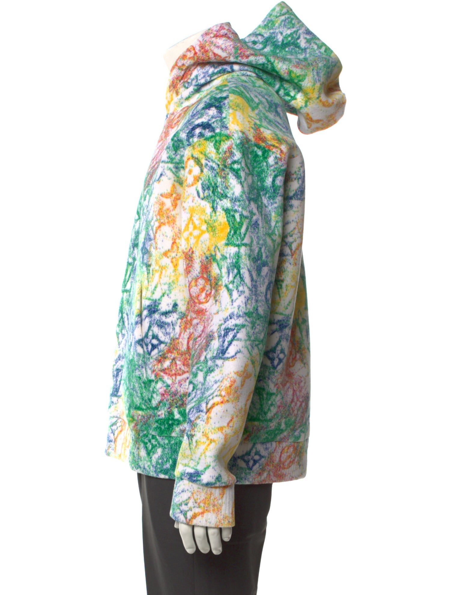 Louis Vuitton 2021 Velvet Pastel Monogram Hoodie