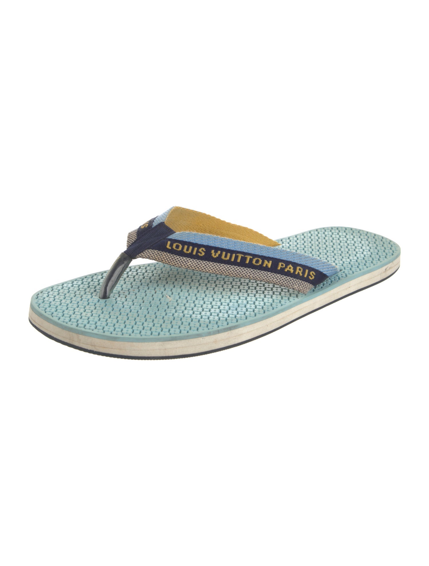 Louis Vuitton Rubber Flip Flops