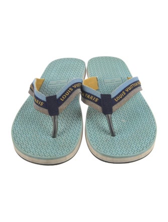 Louis Vuitton Rubber Flip Flops