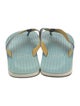 Louis Vuitton Rubber Flip Flops
